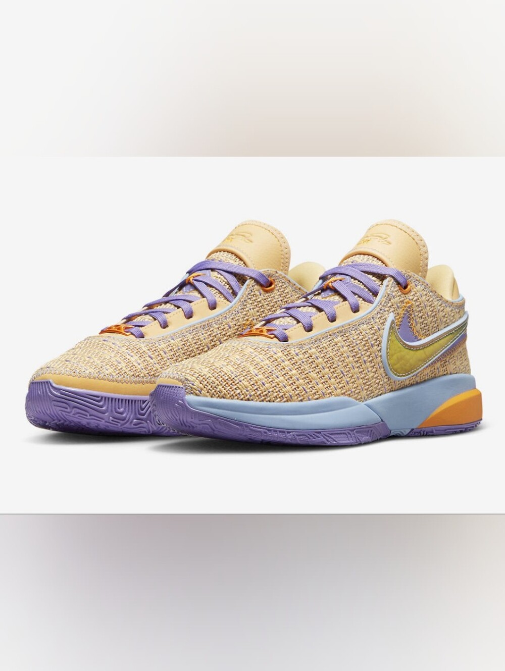Nike Lebron XX GS Celestial Gold Kids Sneaker